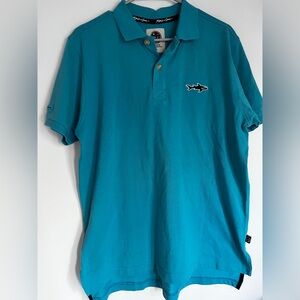 Maui and Sons Teal Polo Shirt